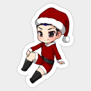 Santa Boy Sticker